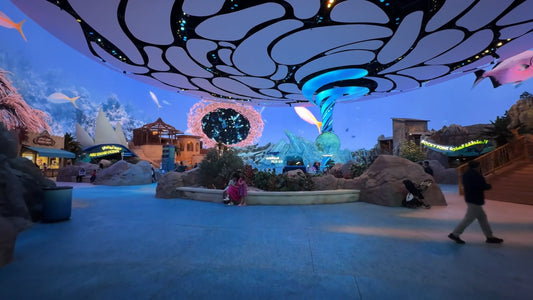 AQUARIUM  - Virtual Walk - World Largest Aquarium - Sea World - Abu Dhabi, UAE