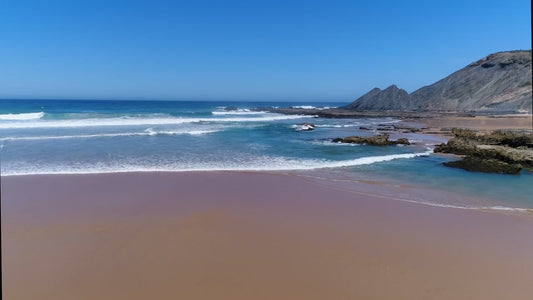 BEACH - Ocean Waves Daytime with Sea and Wave Sounds