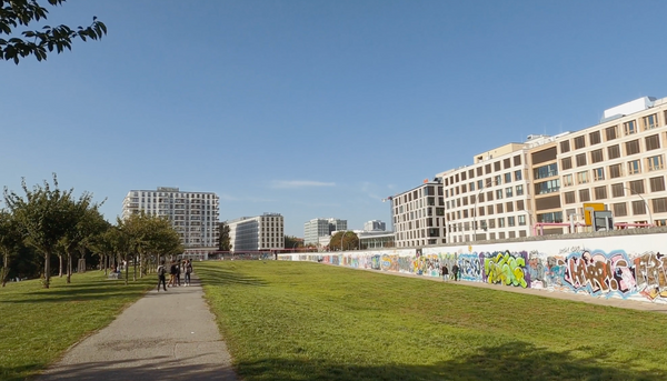 Virtual Walk - East Side Gallery (Berlin Wall), Berlin, Germany