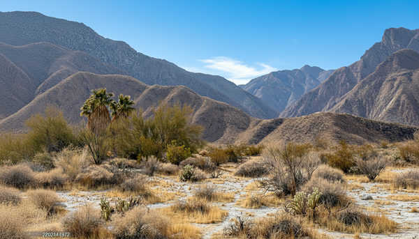Virtual Cycle Rides - Borrego Springs Desert Trail - California - USA