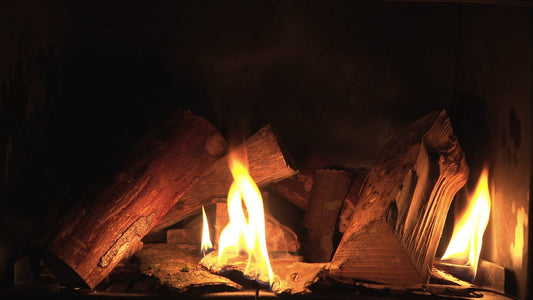 FIREPLACE - Peaceful Fireplace with Relaxing Piano Music