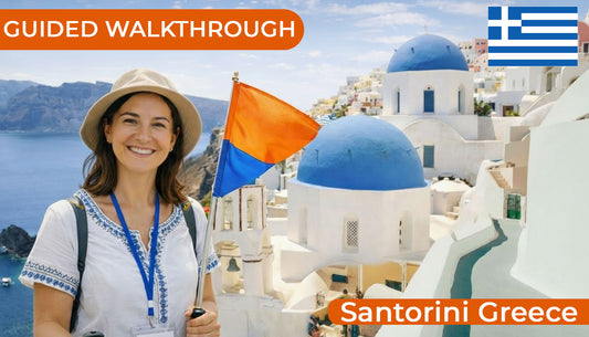 Guided Walkthrough - Santorini Greece