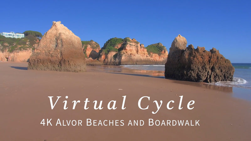 Virtual Cycle Rides - Alvor Beaches and Boardwalk, Portugal