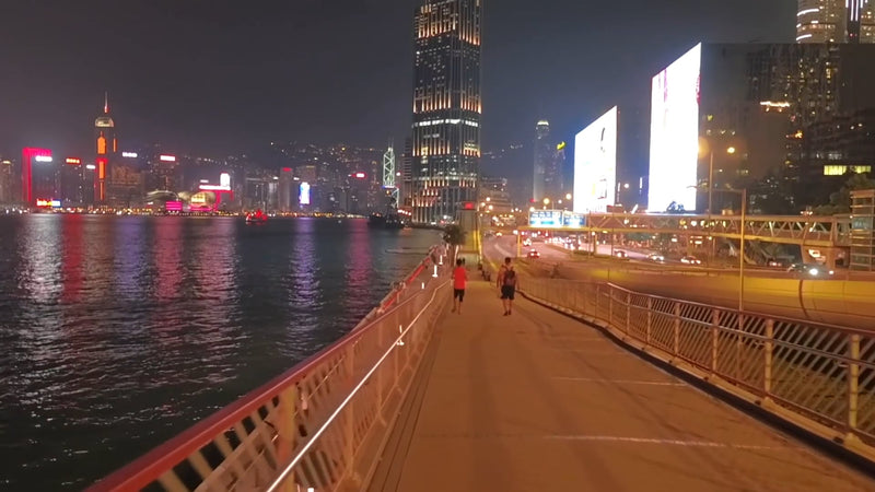 Virtual Cycle - Hong Kong at Night