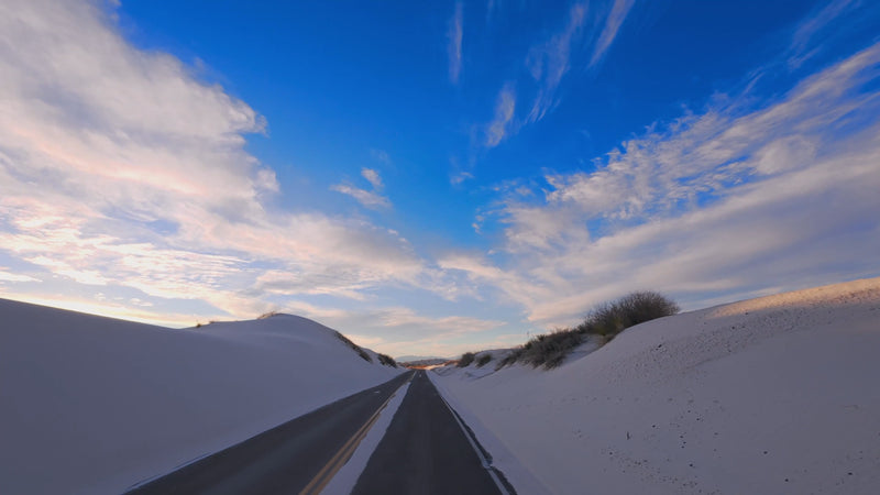 Virtual Cycle - White Sands - New Mexico - USA