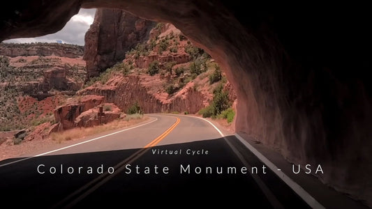Virtual Cycle Rides – Colorado National Monument, Colorado, USA
