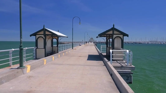 Virtual Cycle Rides – Daytime Melbourne – Australia with Local Sounds
