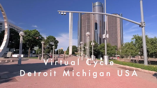 Virtual Cycle Rides – Detroit, Michigan, USA