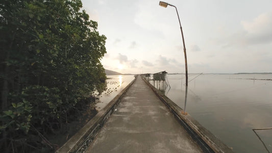Virtual Cycle Rides - Fishing and Boat Piers - Thailand