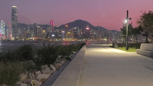 Virtual Cycle Rides – Hong Kong at Night, Hong Kong