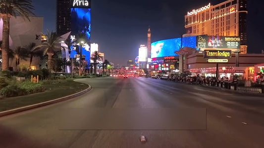 Virtual Cycle Rides – Las Vegas at Night, Nevada, USA