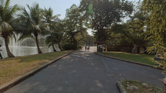 Virtual Cycle Rides - Lumphini Park - Bangkok - Thailand