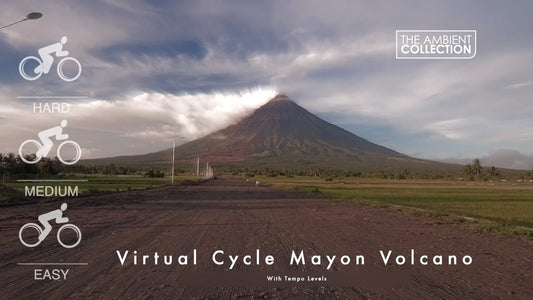 Virtual Cycle Rides – Mayon Volcano – Bicol, Luzon, Philippines