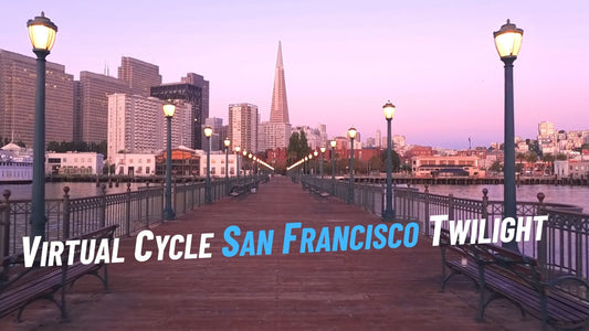 Virtual Cycle Rides – San Francisco Twilight, California, USA