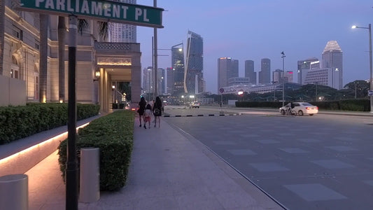 Virtual Cycle Rides – Singapore, Night