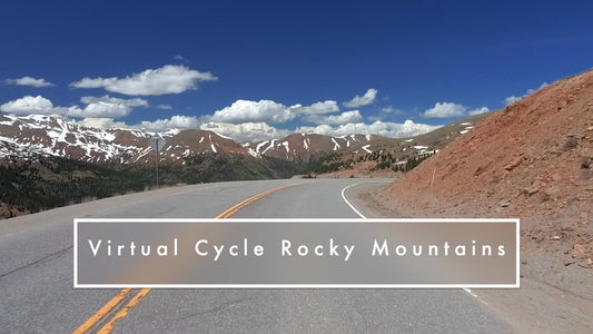 Virtual Cycle Rides – The Loveland Pass – Rocky Mountains, Colorado, USA with Local Sounds