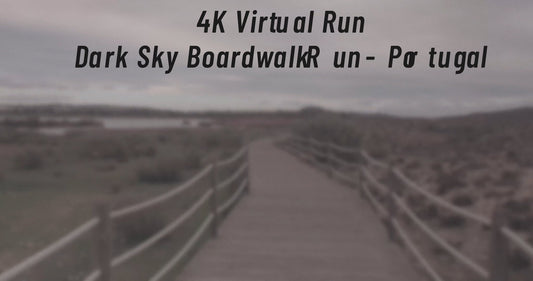Virtual Run – Dark Sky Boardwalk Run, Algarve, Portugal