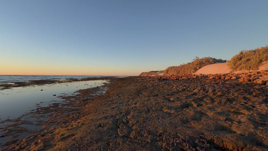 Virtual Walk - Dunes Beach Walk - Exmouth Western Australia