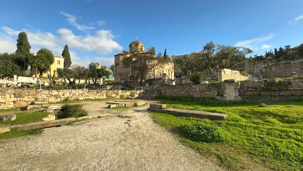 Virtual Walk - Golden Hour Athens Greece