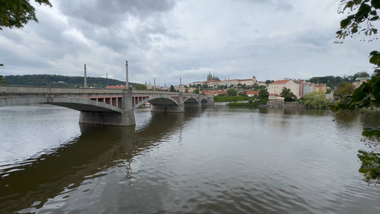 Virtual Walk - Rainy - Moody Walks - Prague - Czech Republic